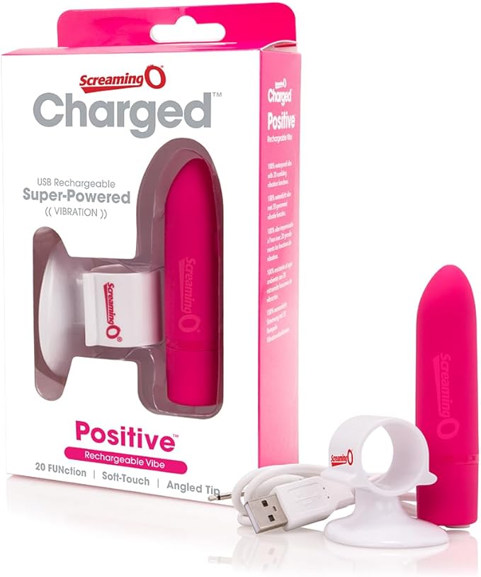 Screaming O Rechargeable Bullet Vibrator for Women - Kiwi
