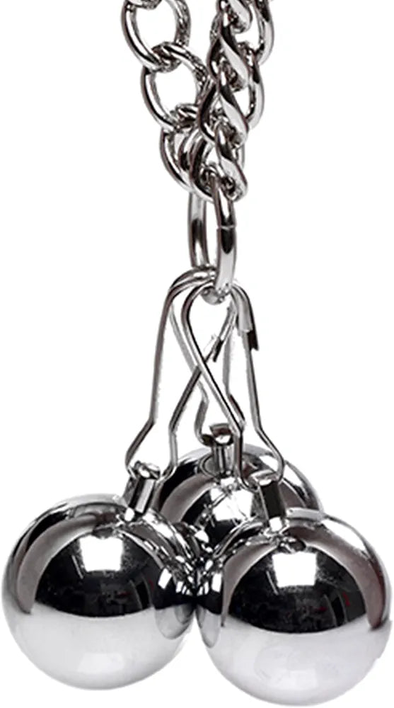 Premium Spiked Leather Ball Stretcher for Enhanced Sensation