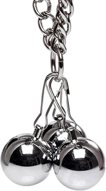 Premium Spiked Leather Ball Stretcher for Enhanced Sensation