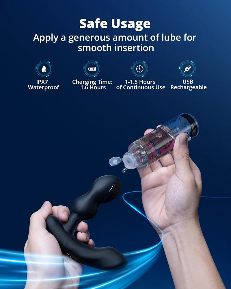 LOVENSE Edge 2 Remote-Controlled Prostate Massager and Anal Vibrator