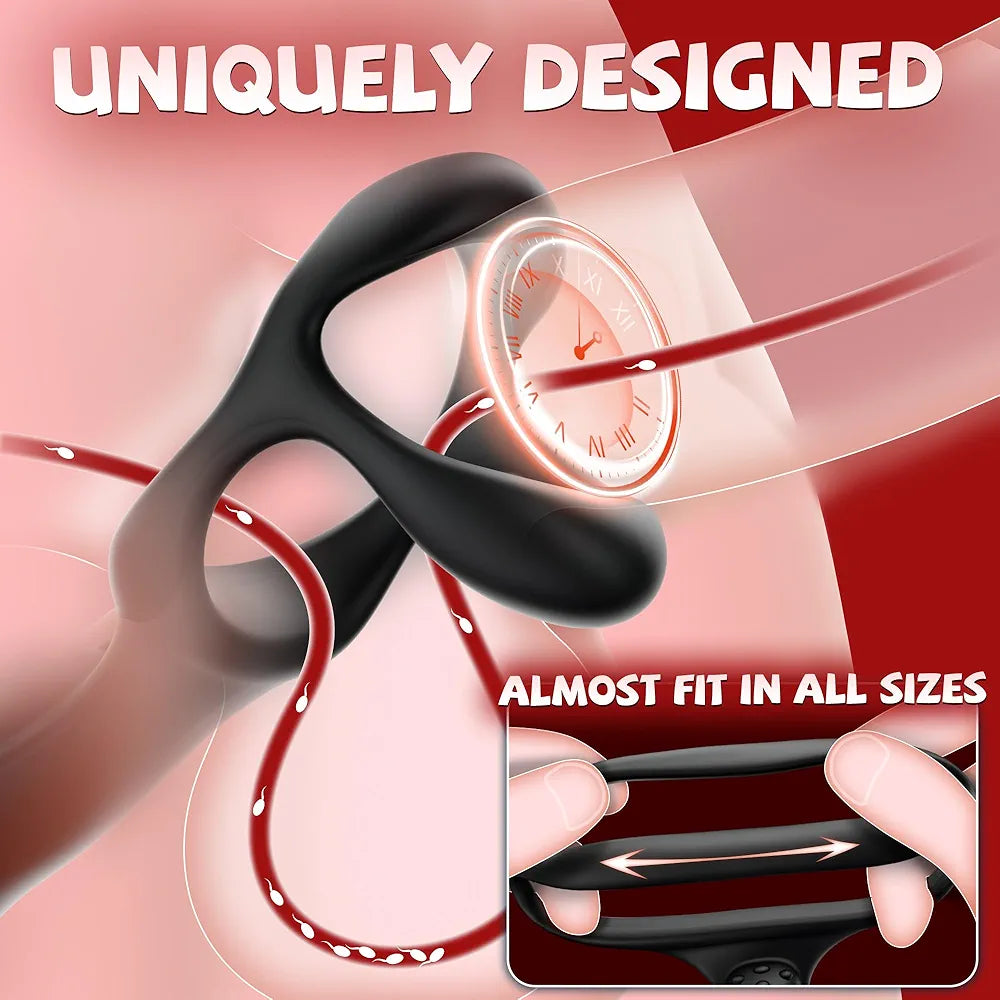 Zenvester Prostate Massager and Anal Vibrator with Remote Control