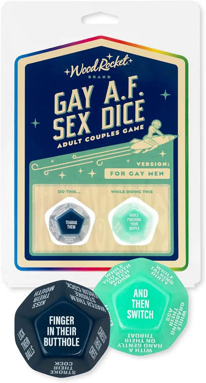 Intimate Decision-Making Dice for Gay Couples: Romantic Adult Game