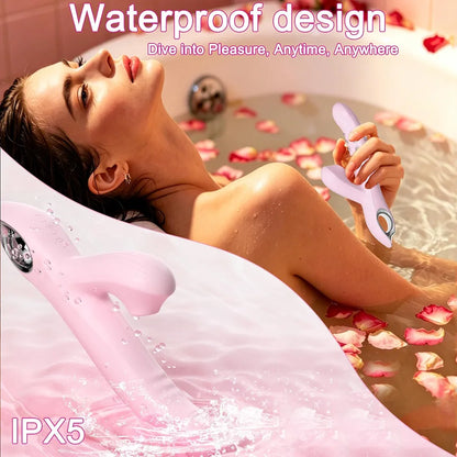 Advanced Dual-Action Clitoral and G-Spot Stimulator with 10 Suction and Thrusting Modes