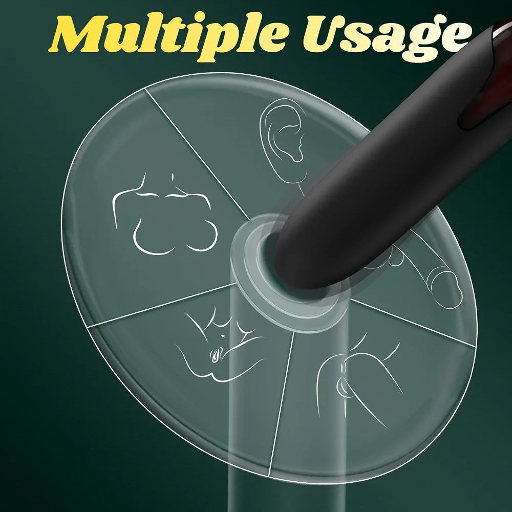 SilkyTouch Rechargeable 10-Mode Waterproof Bullet Massager for Targeted Stimulation