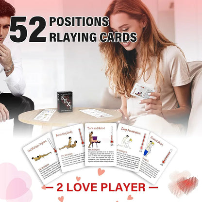 Romantic Date Night Card Game for Couples: Fun Bedroom Activities for Anniversaries and Valentine's Day