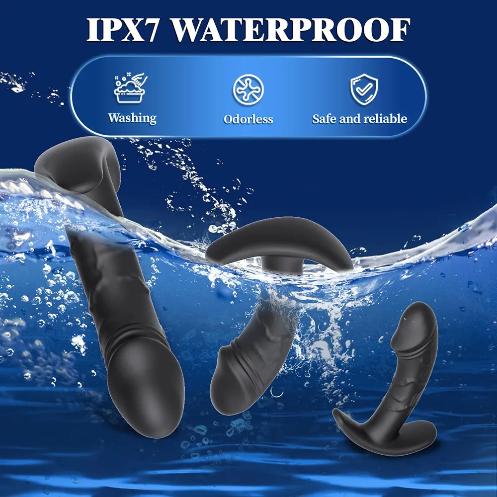 3-Piece Silicone Anal Training Kit: Beginner-Friendly Flared Butt Plugs for Prostate Massage and Couples Play