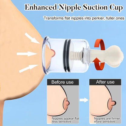 Adjustable Twist Nipple Suction Cups - Set of 2