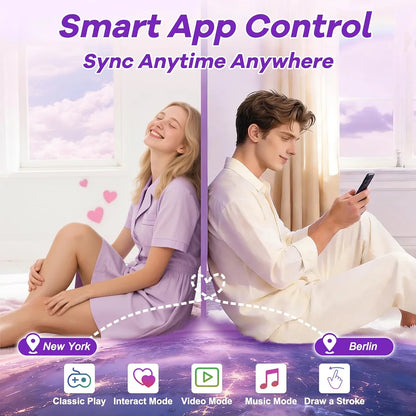 Premium App-Controlled Wearable Panty Vibrator with 9 Modes - Waterproof Rechargeable Clitoral Stimulator for Couples