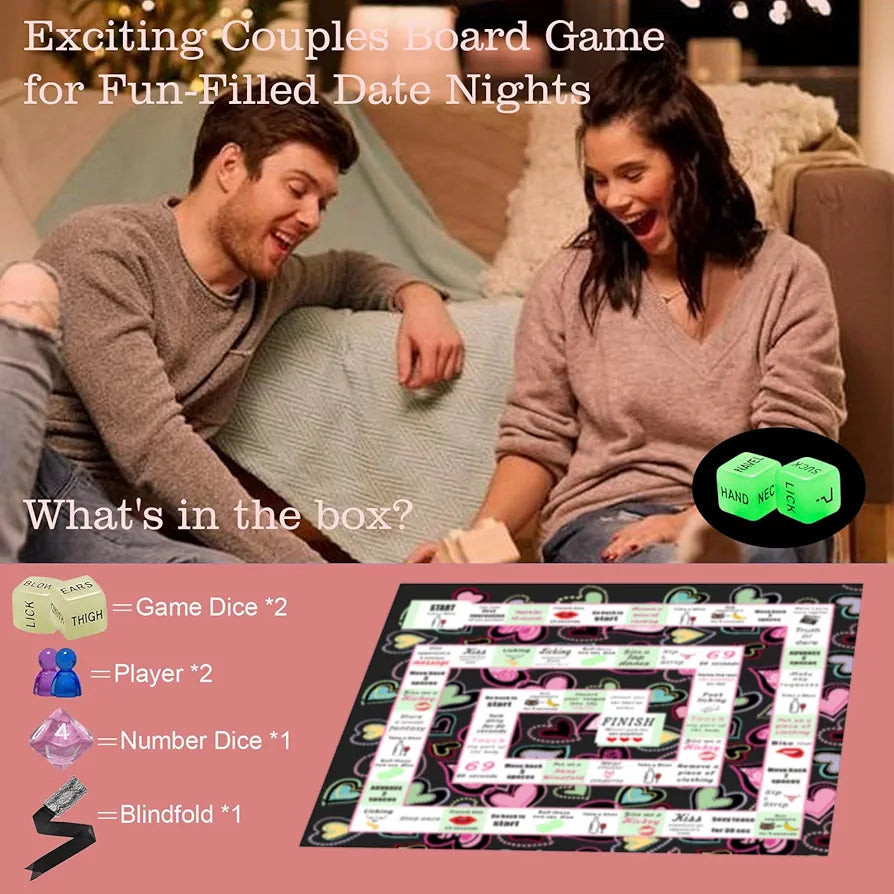 Intimate Connection: Romantic Date Night Board Game for Couples