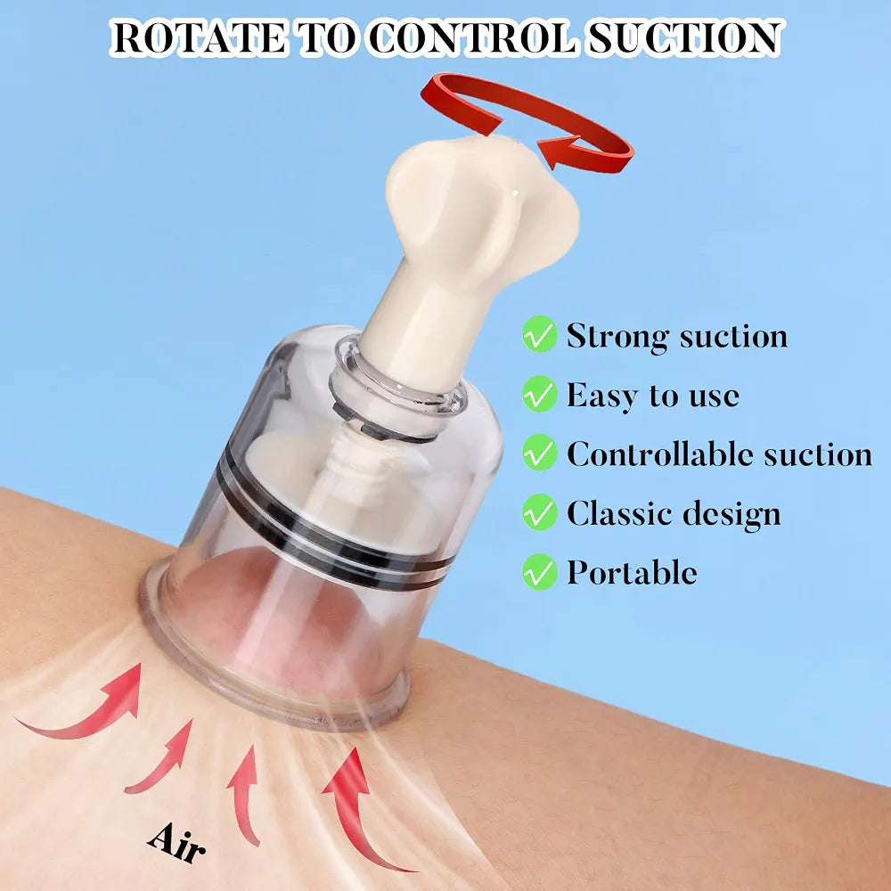 Adjustable Twist Nipple Suction Cups - Set of 2