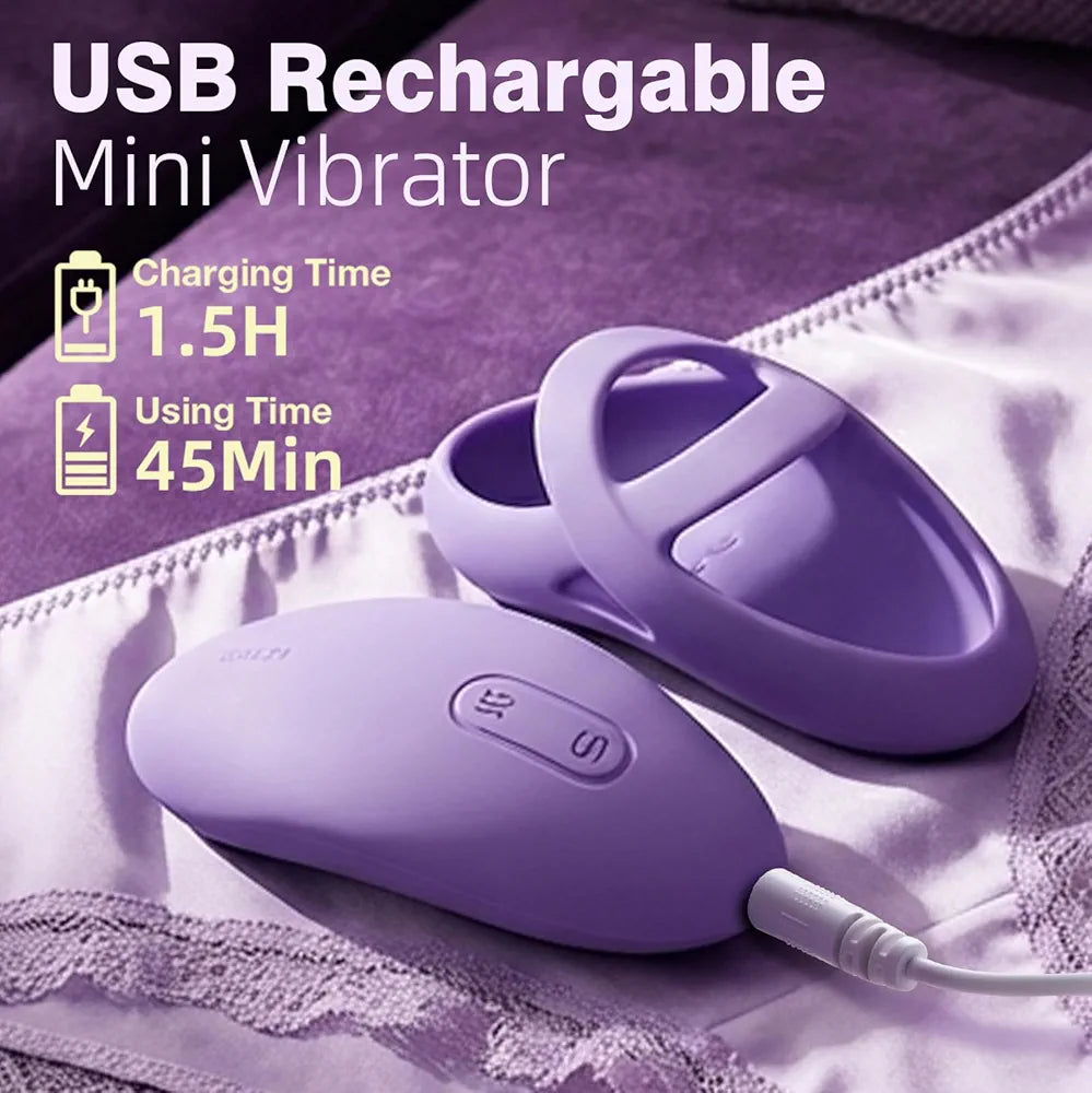SVAKOM Heated Wearable Vibrating Panties with Detachable Finger Sleeve, APP-Controlled Clitoral and Nipple Stimulator for Couples