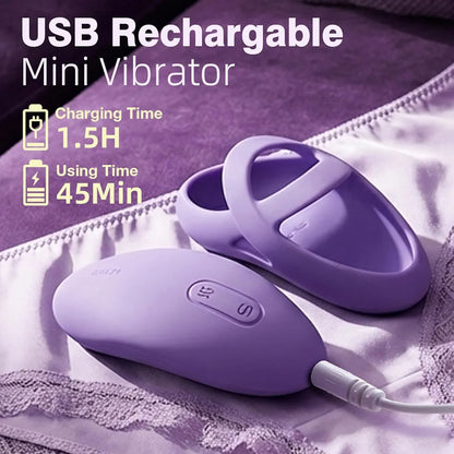 SVAKOM Heated Wearable Vibrating Panties with Detachable Finger Sleeve, APP-Controlled Clitoral and Nipple Stimulator for Couples