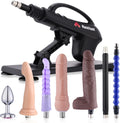Automatic Thrusting Sex Machine with 7 Attachments and 3XLR Connector for G-Spot and Anal Stimulation