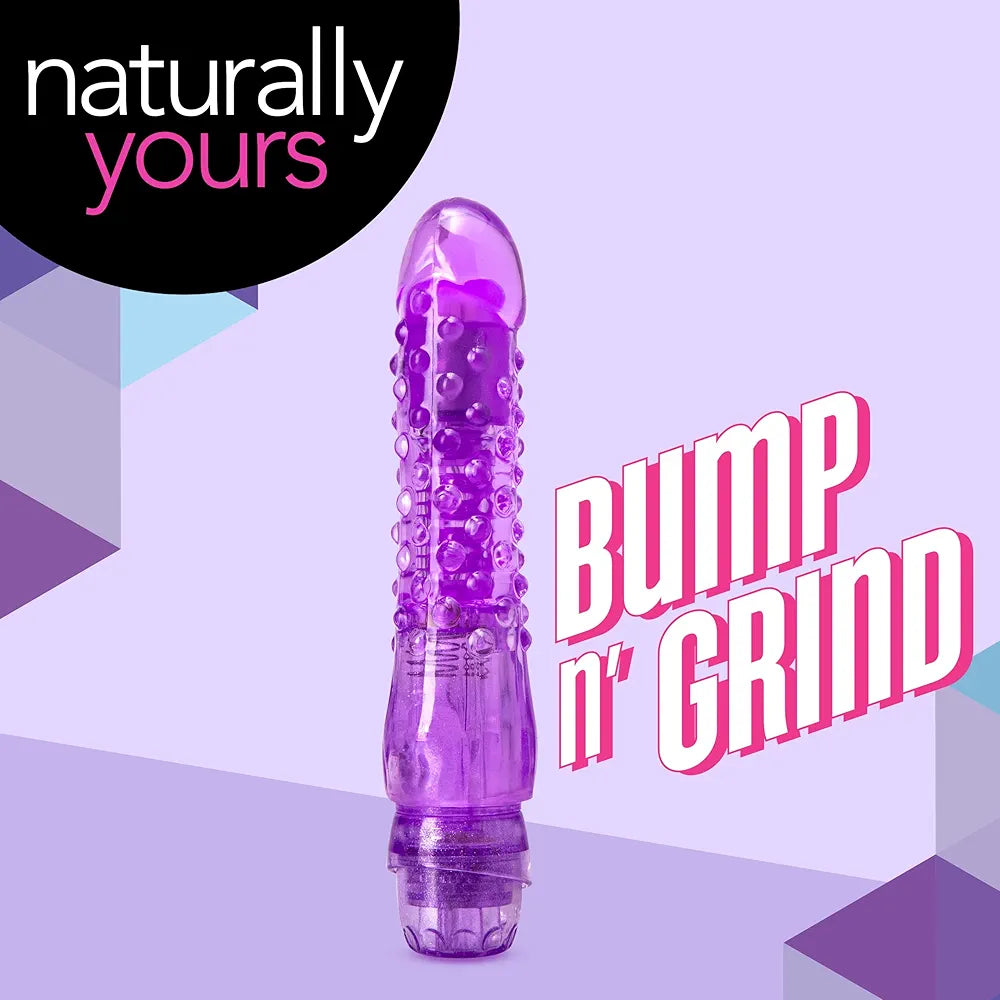 6-Inch Realistic Textured Vibrating Dildo for Clitoral and G-Spot Stimulation