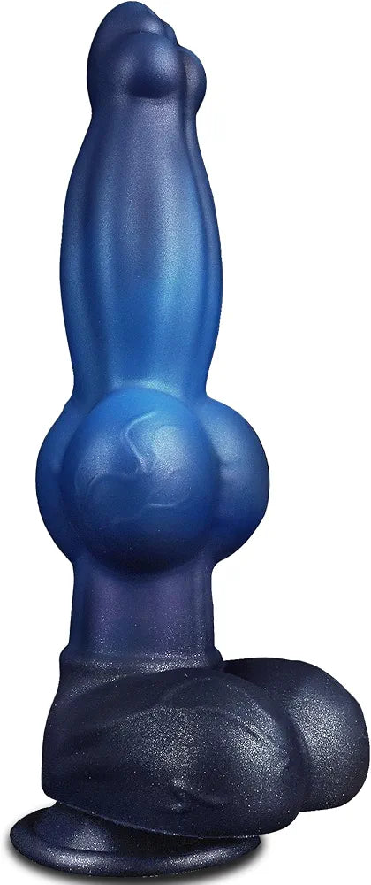 9.6" Monster Fantasy Knot Dildo with Suction Cup - Realistic Dragon, Horse, and Wolf Hybrid Design
