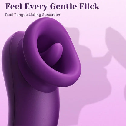 Premium Waterproof Oral Stimulation Device with Pulsating Licking Technology