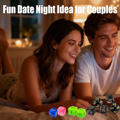 Romantic Adult Dice Game for Couples: Intimate Foreplay and Date Night Activity