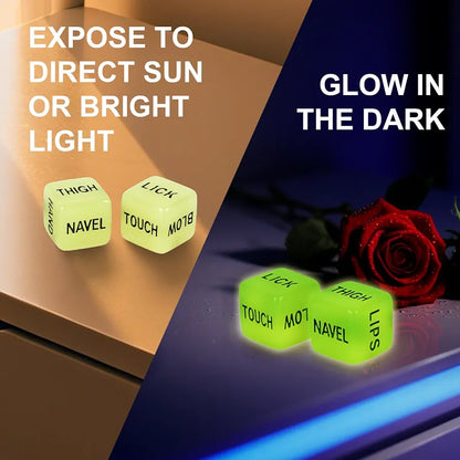 Romantic Couples Position Dice Game for Intimate Date Nights