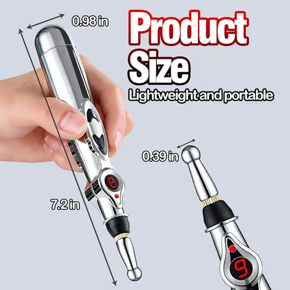 9-Level Adjustable Electric Stimulation Wand for Couples