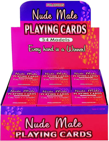 Artistic Nude Male Figure Playing Card Deck