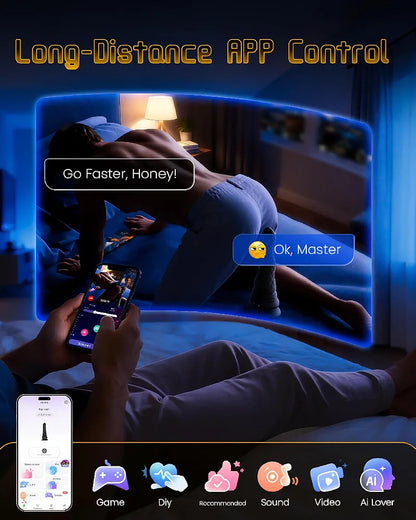 Beisar 3-in-1 Remote Controlled Prostate and P-Spot Massager with 9 Vibration Modes