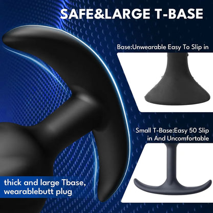 Premium 4-Piece Silicone Anal Training Plug Set for Beginners and Advanced Users