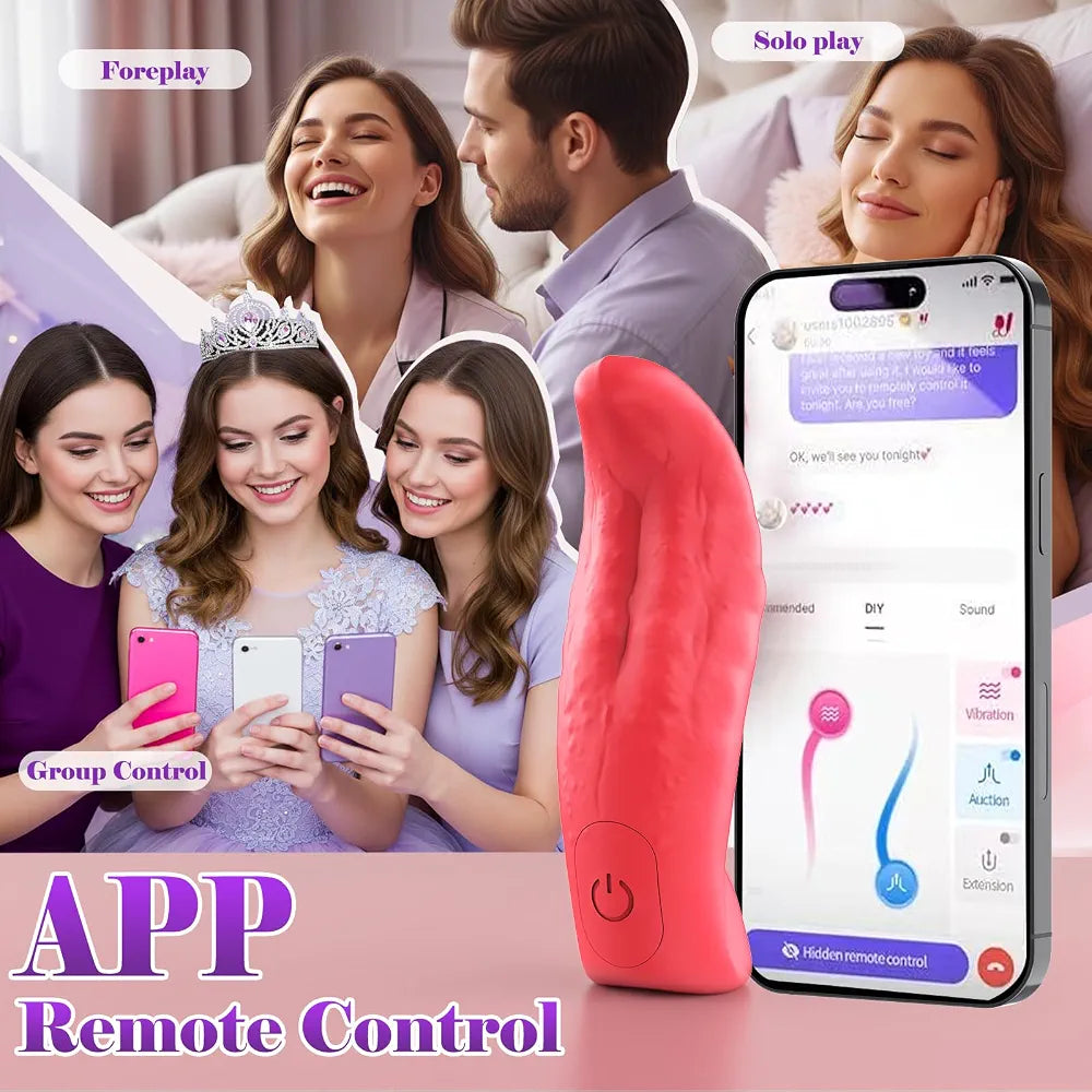 Dual-Action Clitoral and G-Spot Vibrator with 10 Stimulation Modes