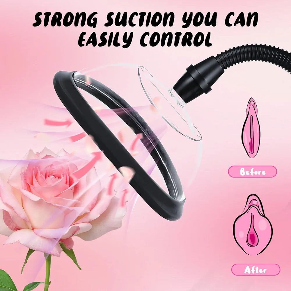 Manual Clitoral Suction Pump for Enhanced Sensitivity and Sexual Stimulation
