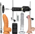 Automatic Thrusting Dildo Machine with 18 Modes, Suction Adapter, and Ultra-Quiet Adjustable Settings