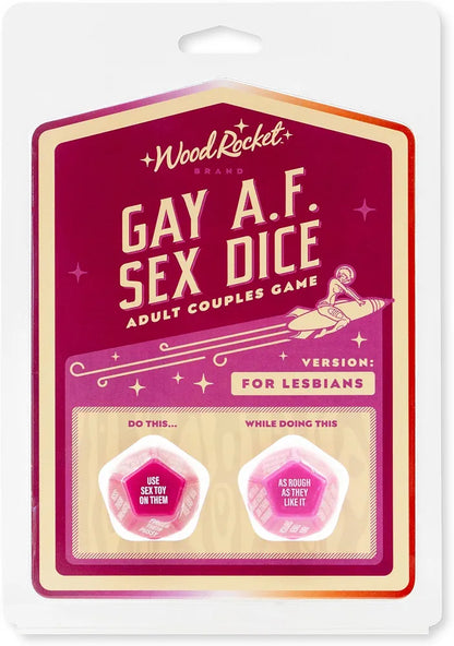 Romantic Lesbian Couple's Decision-Making Dice Game