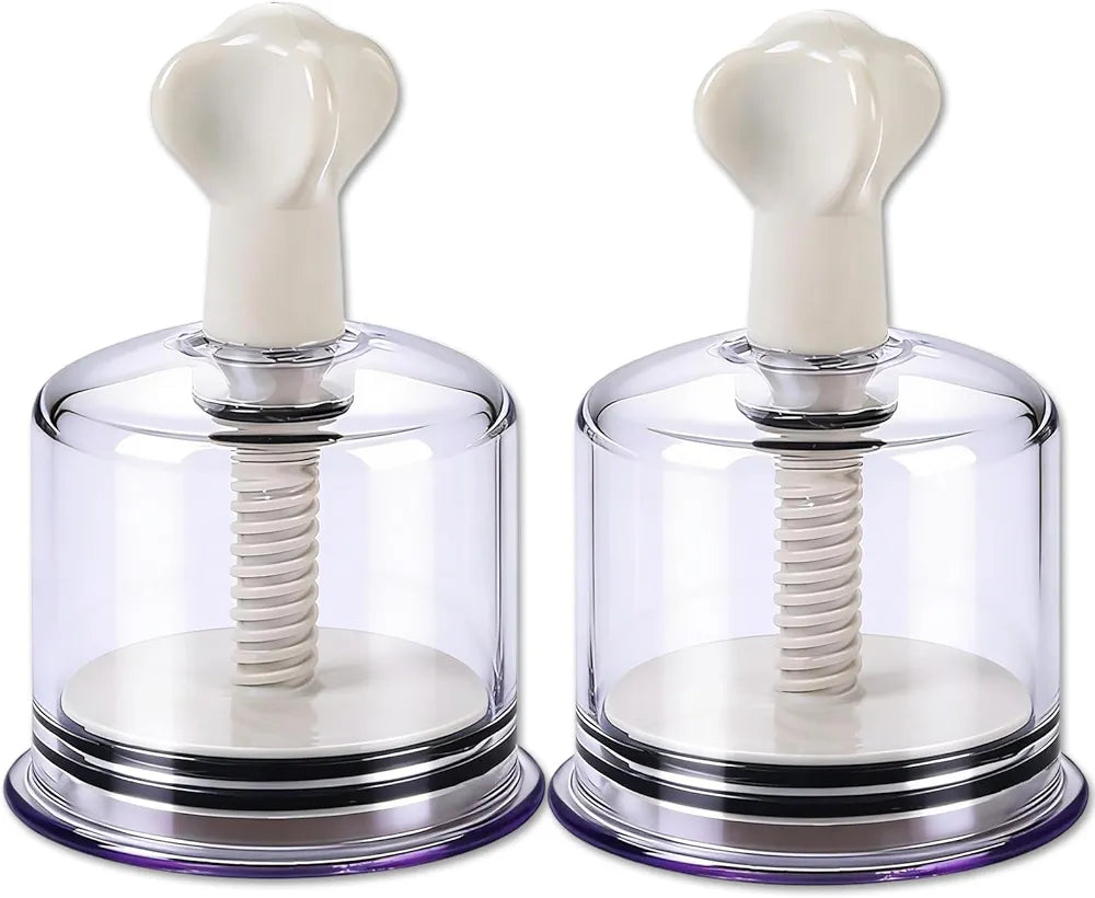 Adjustable Vacuum Nipple Suction Cups for Sensitivity and Arousal