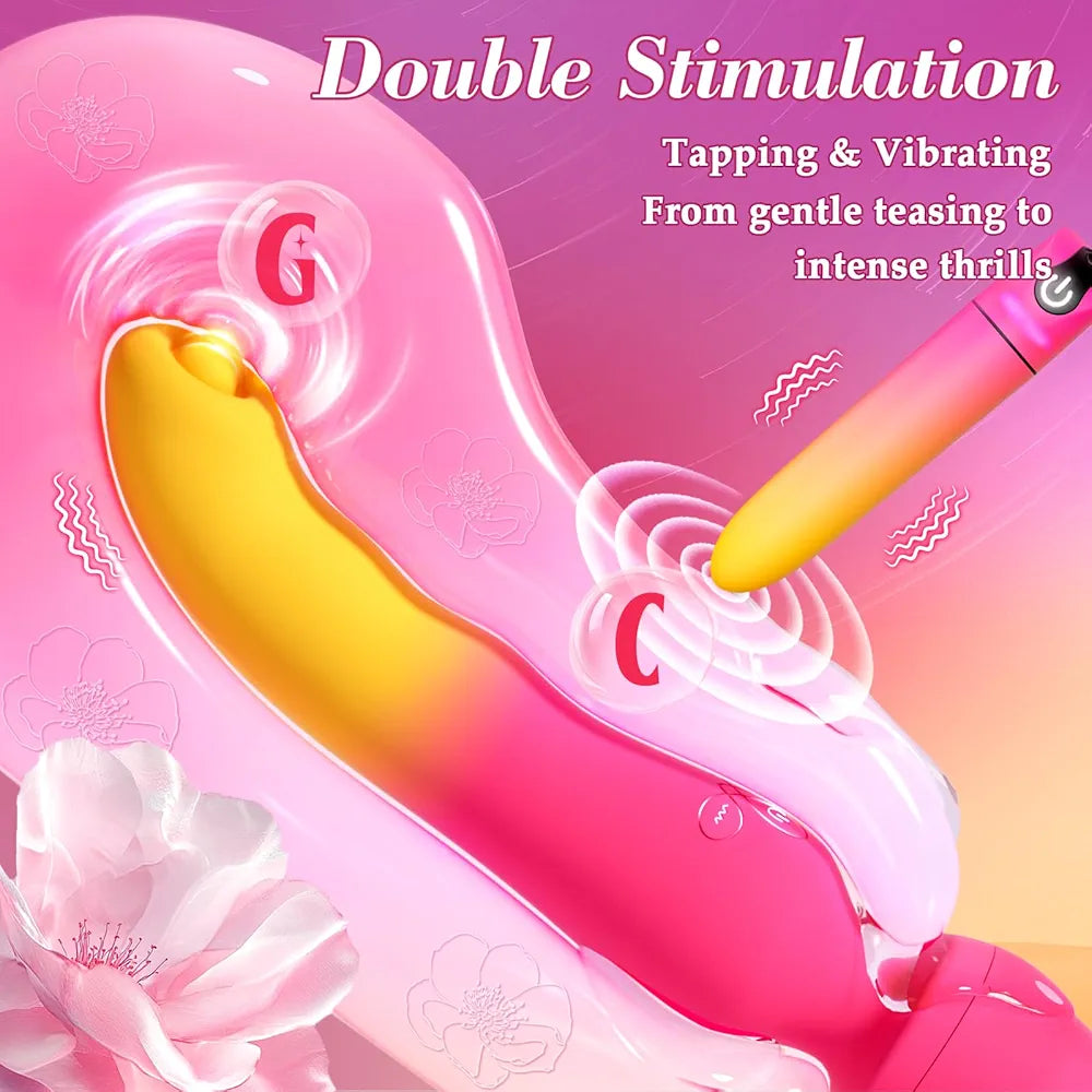 Dual-Action Wand and Bullet Vibrator Set with 14 Stimulation Modes for Couples