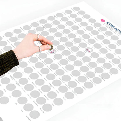 Interactive Couples Bucket List: 150 Romantic Scratch-Off Challenges