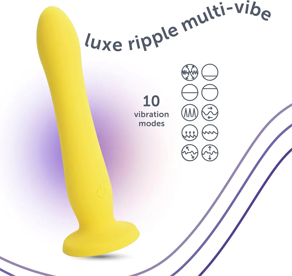 PlusOne Advanced Thrusting Vibrating Dildo with Suction Base and Multi-Mode Stimulation