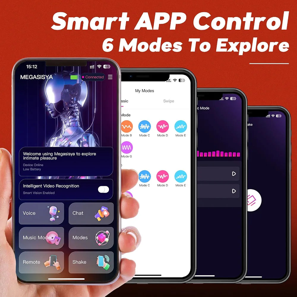 Sexpower 28LB AI-Powered Realistic Lifelike Sex Doll with App-Controlled Vibration and Thrusting Modes, Includes Storage and Drying Kit