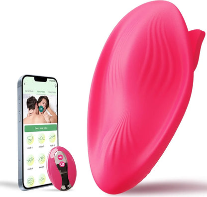 Butterfly Wearable App-Controlled Panty Vibrator - 9 Vibration Modes, Waterproof & Rechargeable