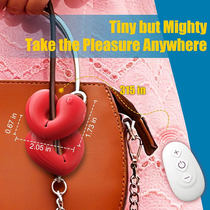 Adjustable Silicone Nipple Clamps with Vibration for Couples