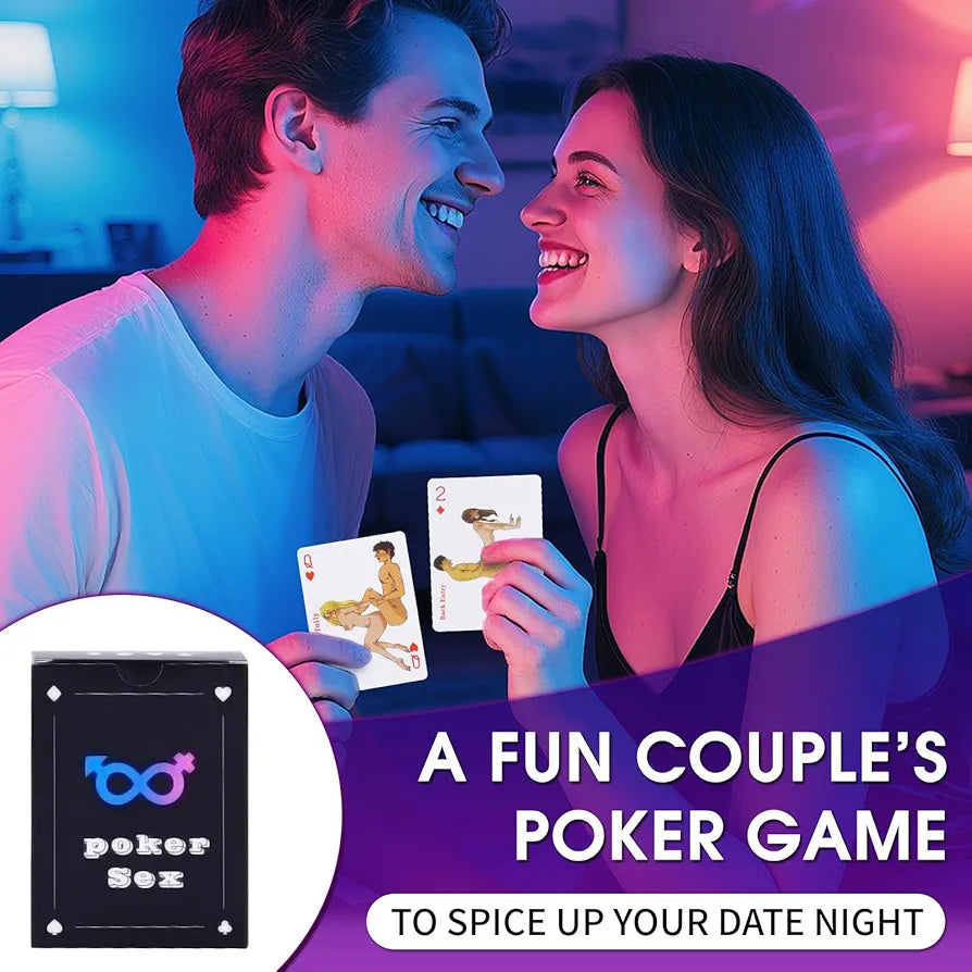 Spicy Couples Date Night Card Game: 54 Romantic and Playful Position Challenges