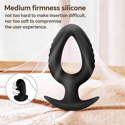 Silicone Anal Training Kit: 3-Piece Progressive Plug Set for Beginners and Advanced Users