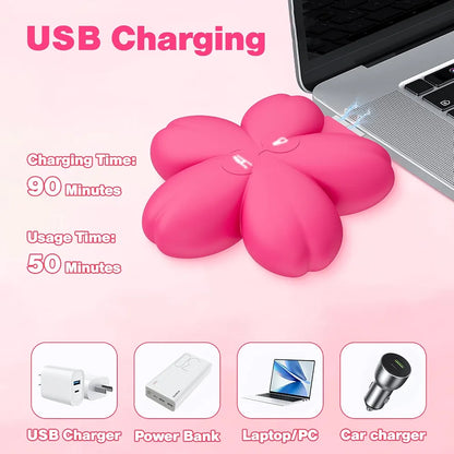 Adjustable Nipple Clamps with Vibrating Stimulation for Couples