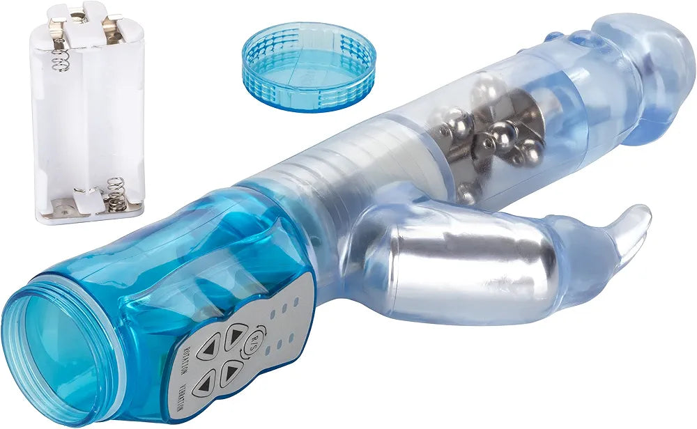CalExotics Waterproof Rotating Rabbit Vibrator for Dual Stimulation