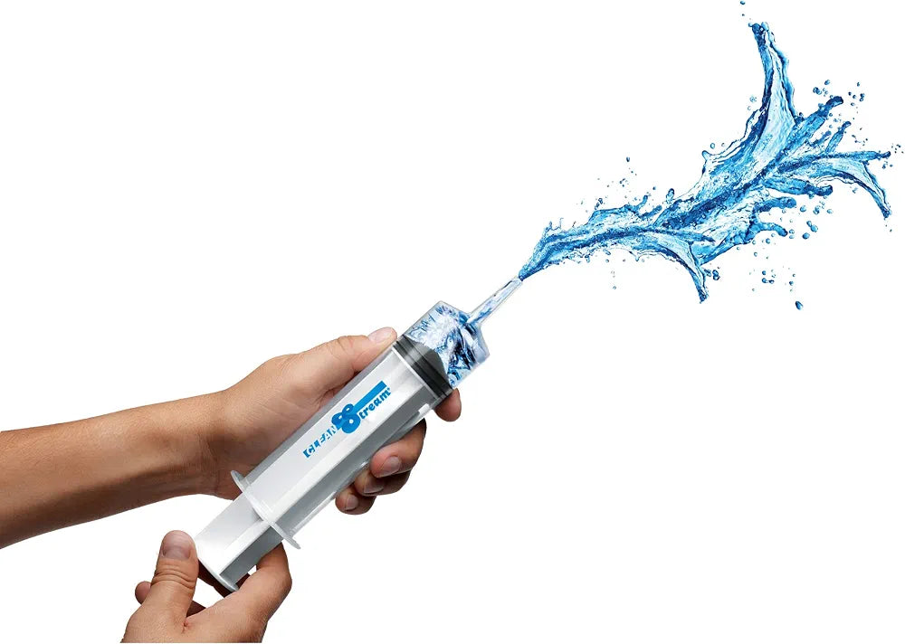 Cleanstream 150ml Reusable Tapered Tip Bulb Enema Syringe and Vaginal Cleaner Kit