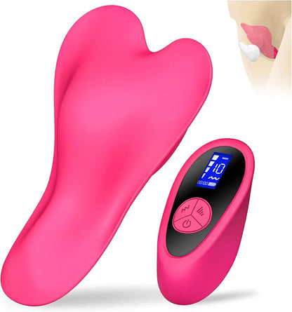 Butterfly Wearable Panty Vibrator with Remote Control, 10 Vibration Modes, 4 Speeds, and LCD Display for G-Spot and Clitoral Stimulation