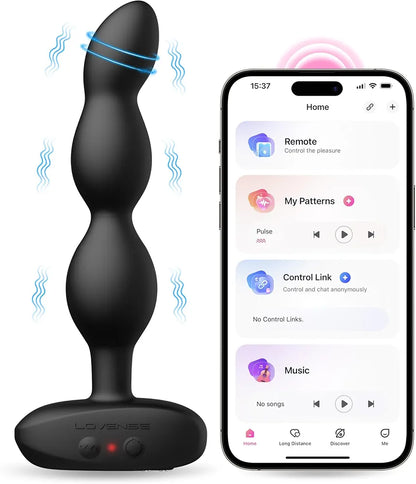 Lovense Ridge Remote-Controlled Rotating Anal Vibrator and Prostate Massager
