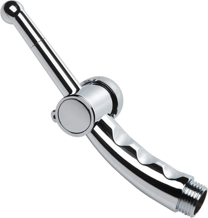 High-Pressure Shower Cleansing Nozzle with Adjustable Flow Regulator
