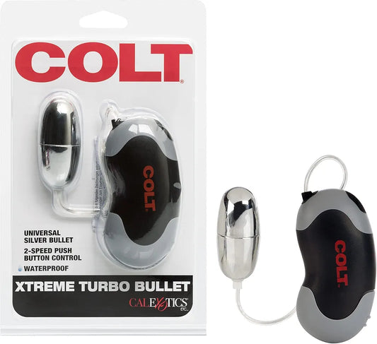 Colt Xtreme Turbo Bullet: Waterproof Prostate Massager and Male Vibrator