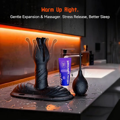 Beisar AI-Sync App-Controlled Prostate Massager with 9 Vibration Modes and Suction Base