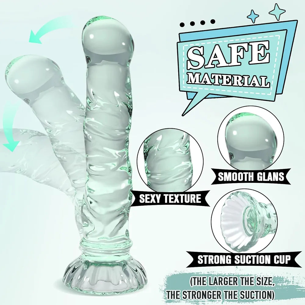 4-Piece Silicone Anal Training Kit with Suction Base for Beginners and Advanced Users