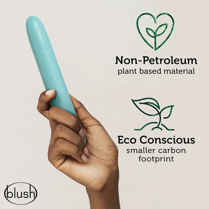 Gaia Eco-Friendly 7-Inch Multispeed Personal Massager - Sustainable Plant-Based Vibrator for Couples and Individuals