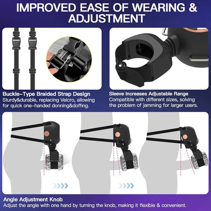 Upgraded Automatic Male Masturbator with Removable Belt and Adjustable Penis Pump - 9 Thrusting & Vibrating Modes, Remote Control, Hands-Free Sex Machine for Men